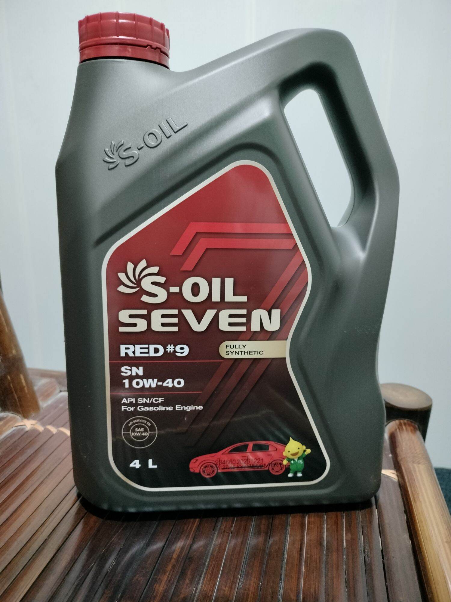 S-Oil Seven Red Lubricant # 9 Sn 10W40 -4L Giá 620,000 Đồng*Miễn phí vận chuyển