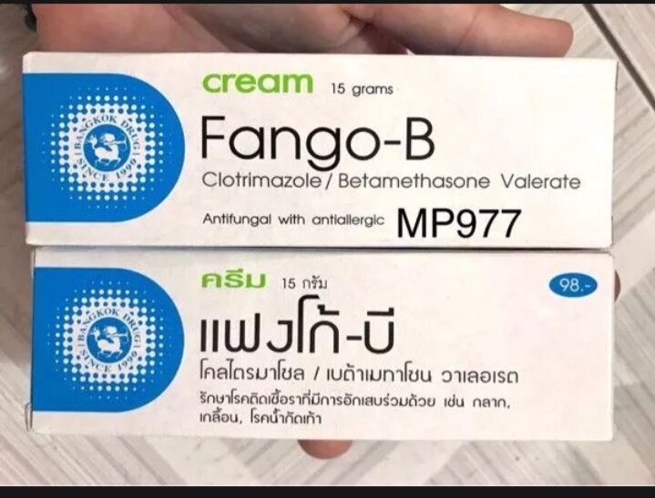 Kem bôi lang ben nấm da Fango-b Thái Lan