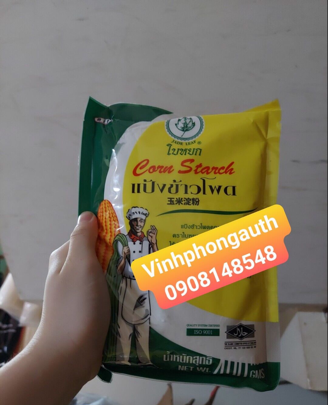 Tinh bột bắp thái lan 400gr