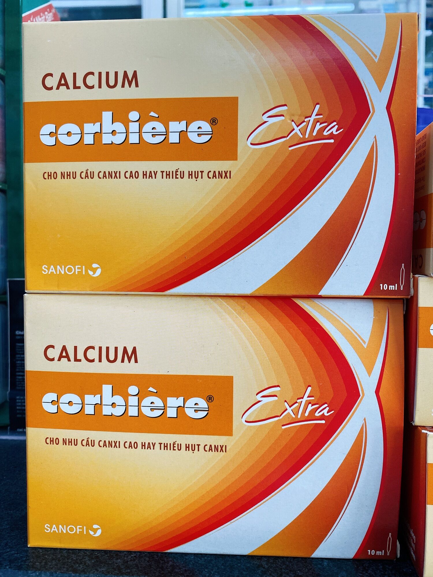 (Mẫu mới) Calcium corbiere extra hộp 30 ốngx10ml