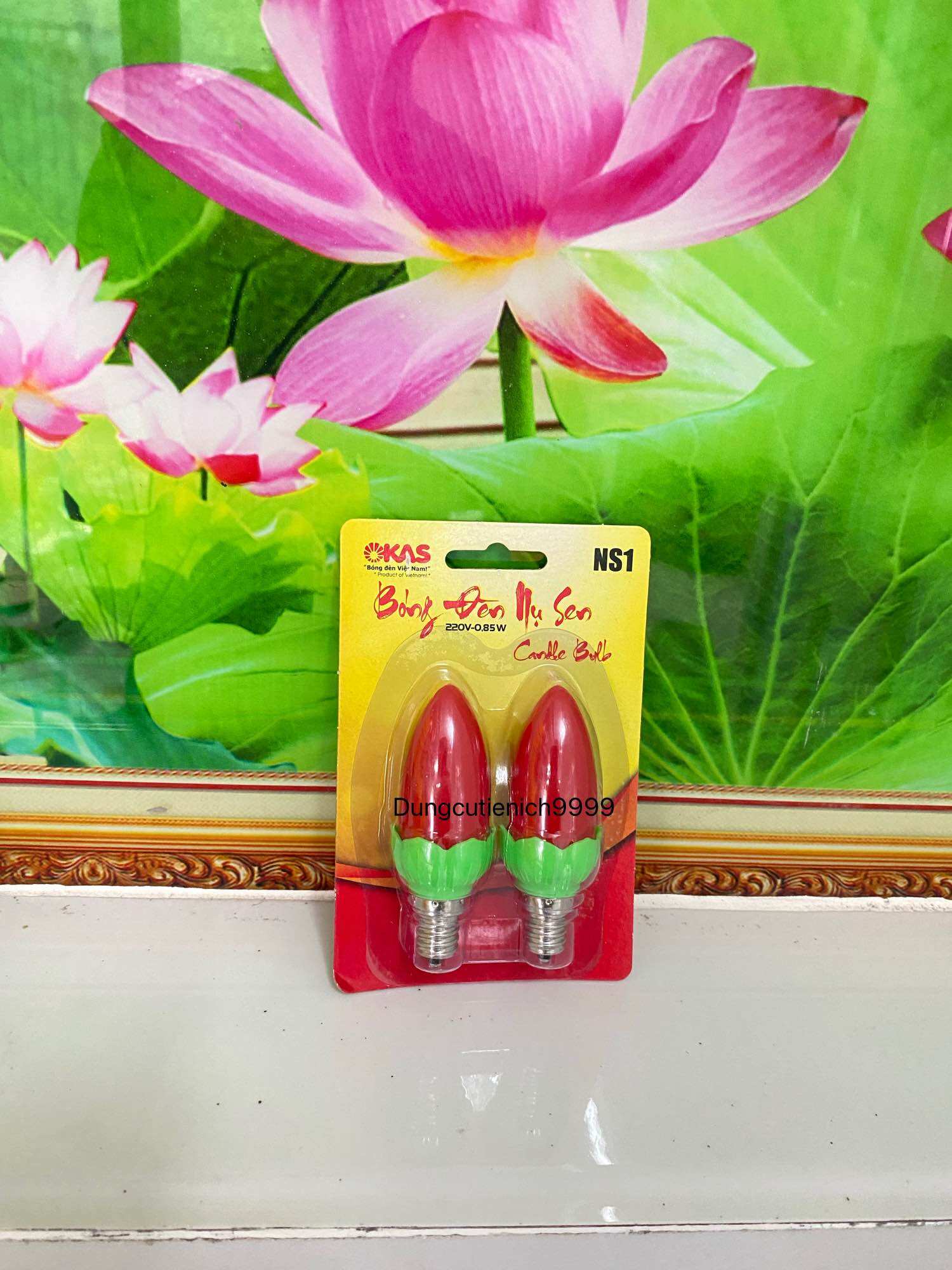 Bóng đèn cà na LED nụ sen OKAS NS 4 màu