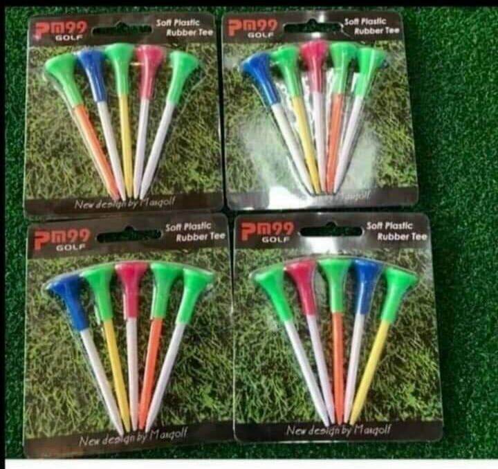 Tee nhựa, Tee gỗ đặt trụ bóng Golf