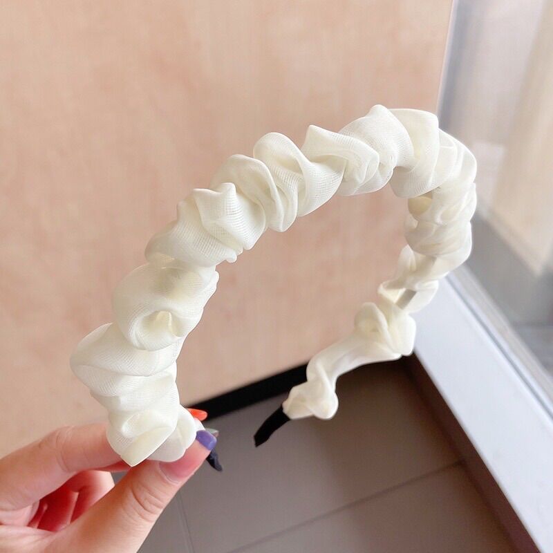 Bờm cài tóc phong cách hàn quốc, băng đô cài tóc nữ