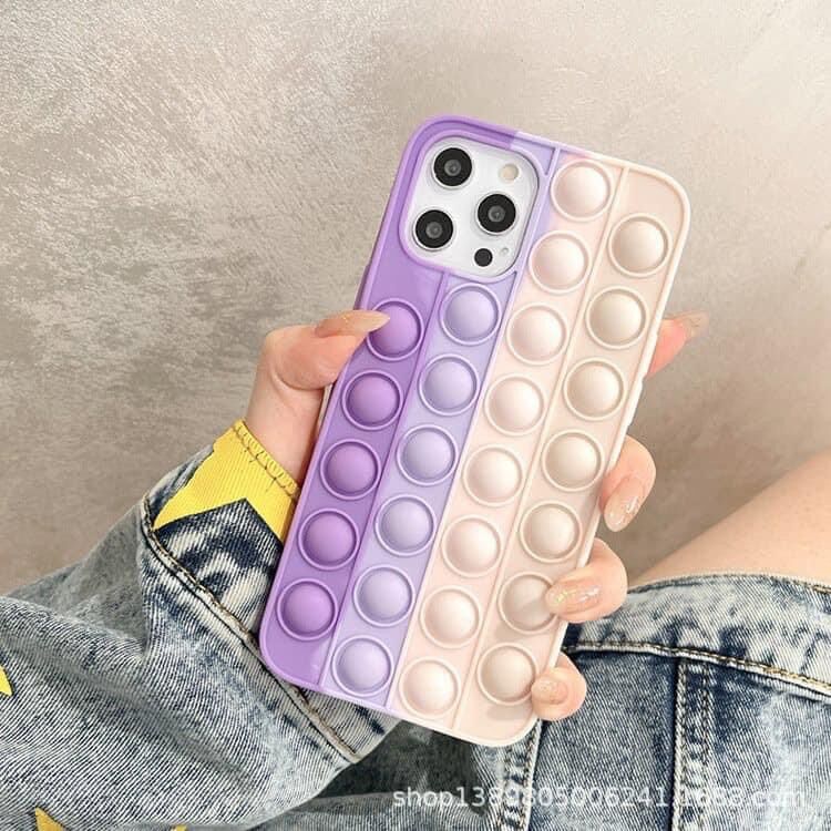 Case Ốp Điện Thoại Iphone Su Dẻo Pop It Color