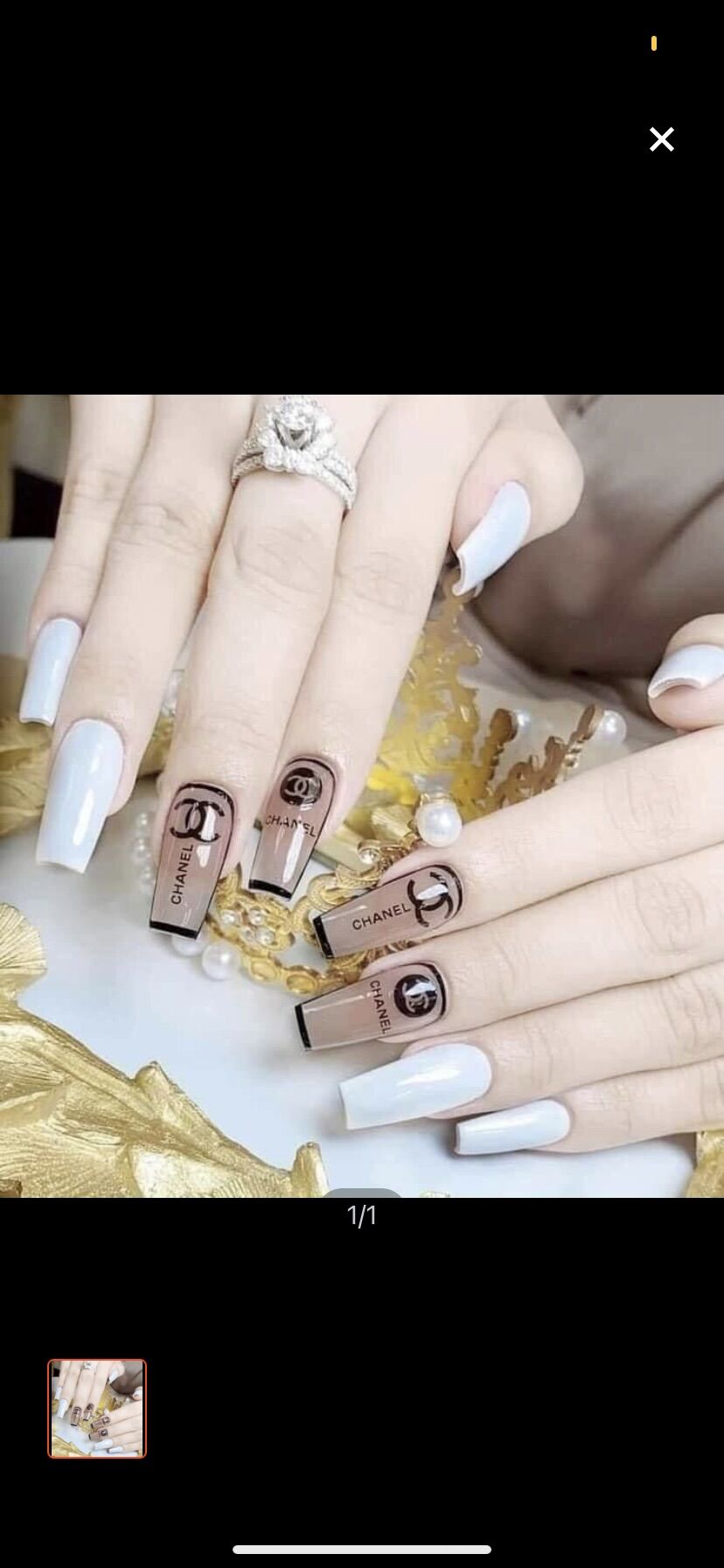 Nailbox thiết kế theo yêu- khách nhắn tin shop hướng dẫn đo móng M59