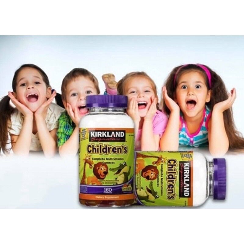 (U.S.A)Kẹo Dẻo Trái Cây Gummies Kirkland 160v