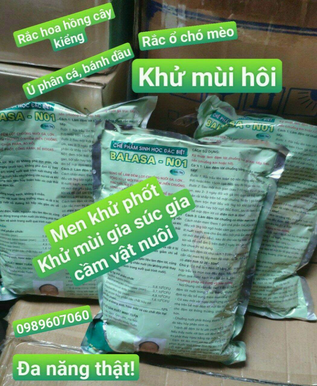 Chế phẩm Balasa no1 chuyên dùng cho nông nghiệp