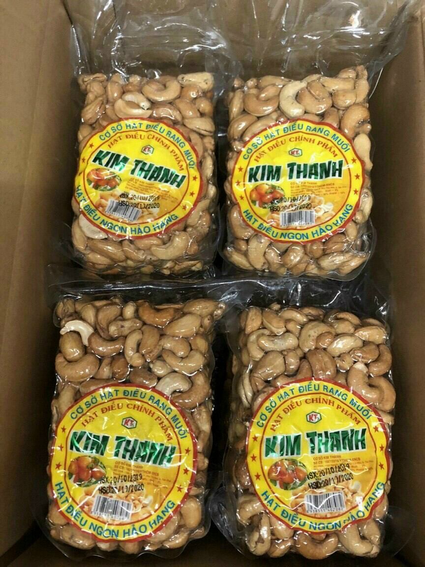 Hạt điều rang cội cồ To,hàng ngon xuất khẩu gói 500gr