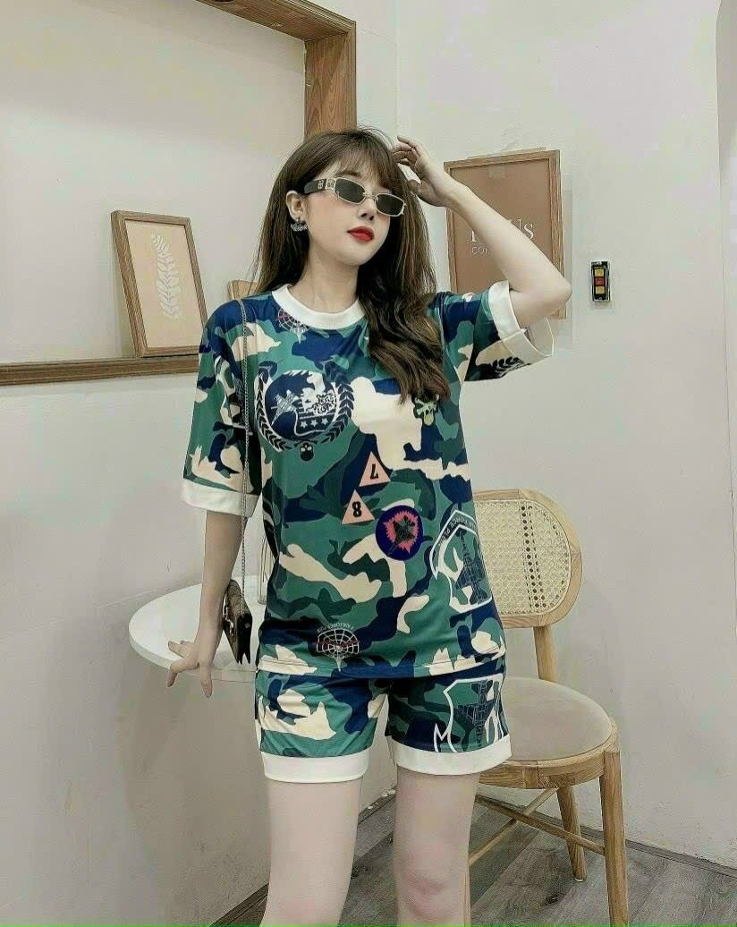 SÉT BỘ SHORT HOẠ TIẾT 3D CAO CẤP
