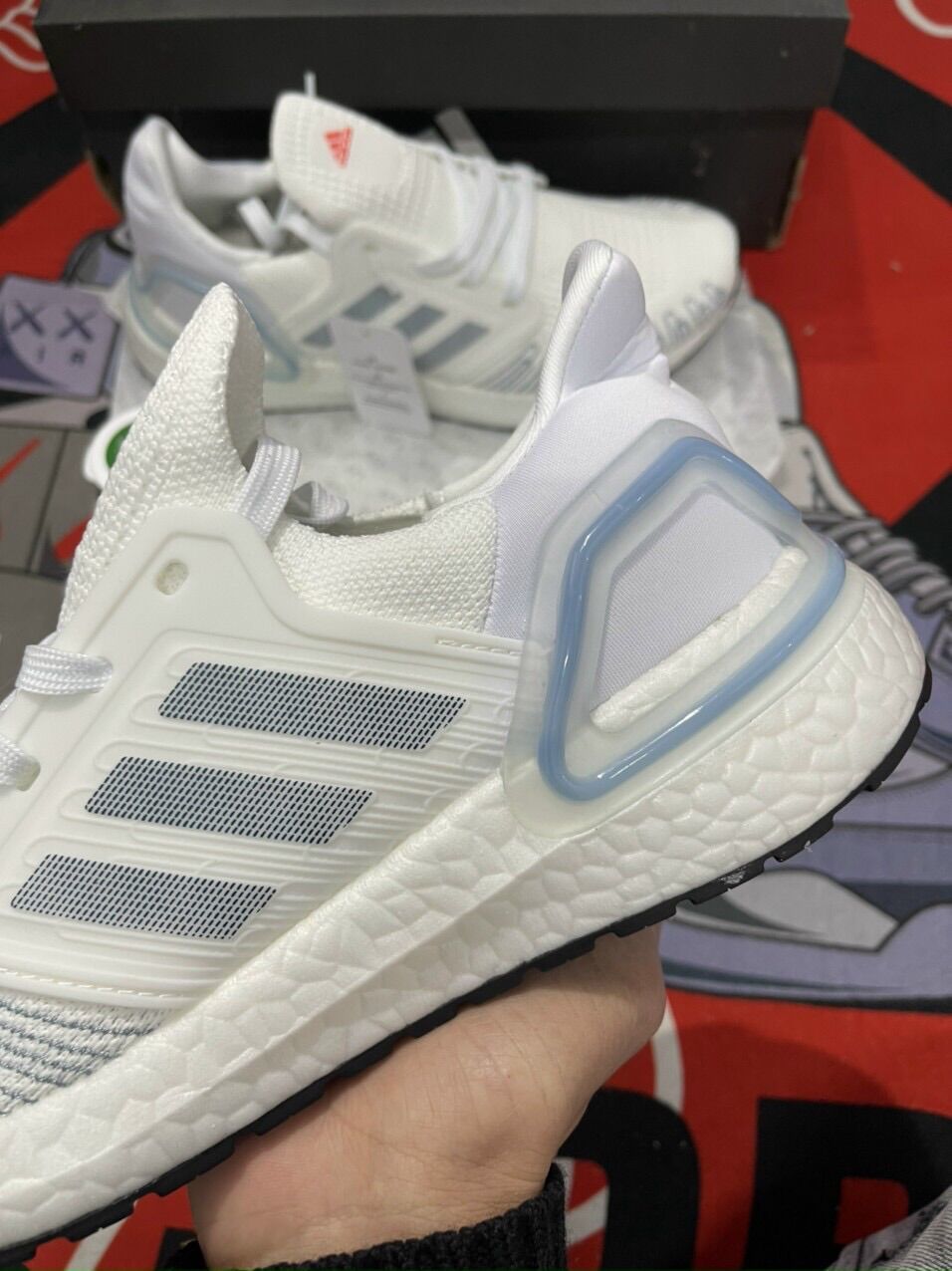 Giày Ultra Boost 6.0 nam nữ trắng - Ann Shoes
