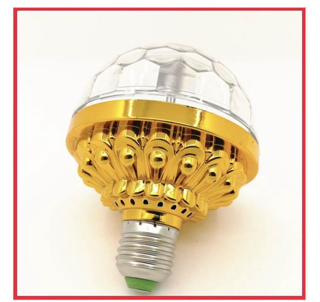 Bóng đèn led 7 màu xoay cảm ứng