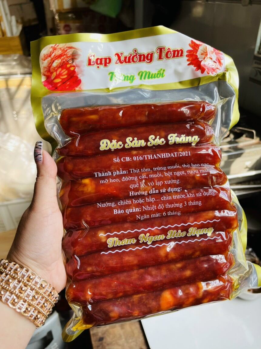 500g lạp xưởng tôm