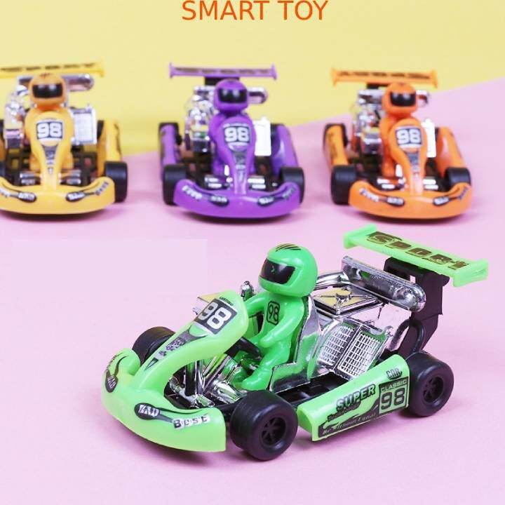 Đồ chơi &ocirc; t&ocirc; trẻ em Smart Toy m&ocirc; h&igrave;nh xe đua c&ocirc;ng thức 1 nhiều m&agrave;u sắc cho b&eacute;