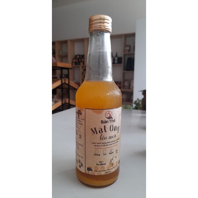 Mật ong lên men Nghệ - Bản Thổ (chai 300ml)