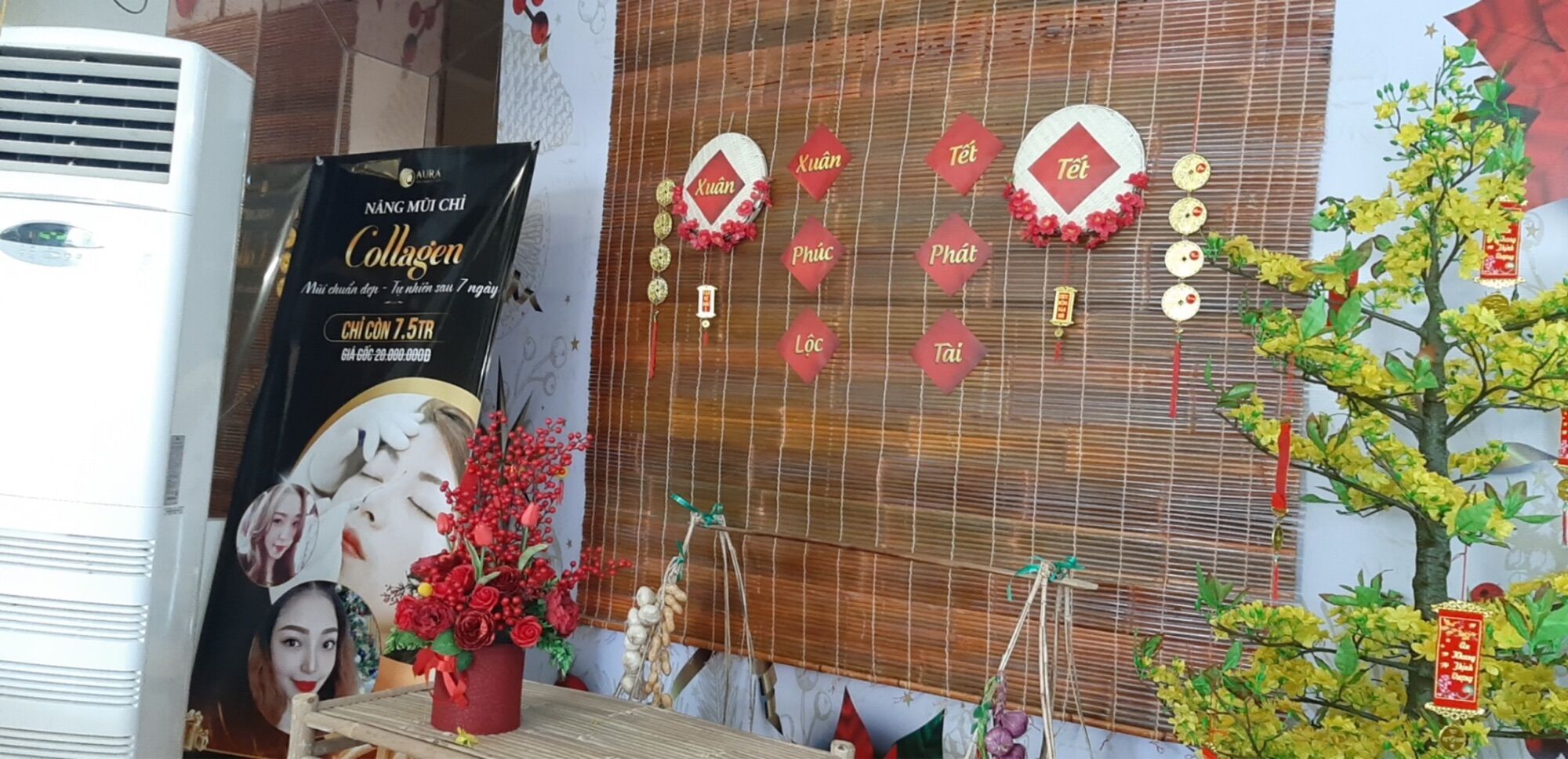 mành sáo khổ ngang 1m cao 2m
