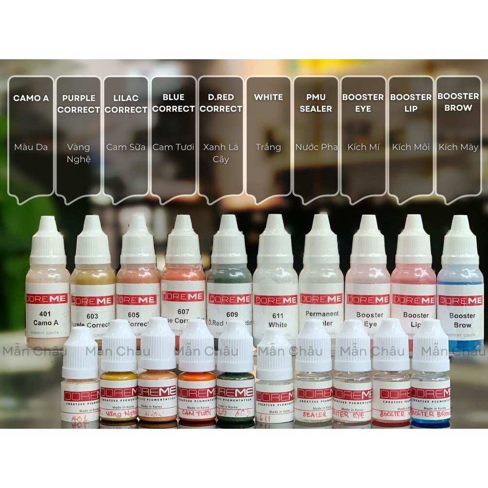 SALE MỰC CHÍNH HÃNG DOREME CHUẨN HÀN 100%