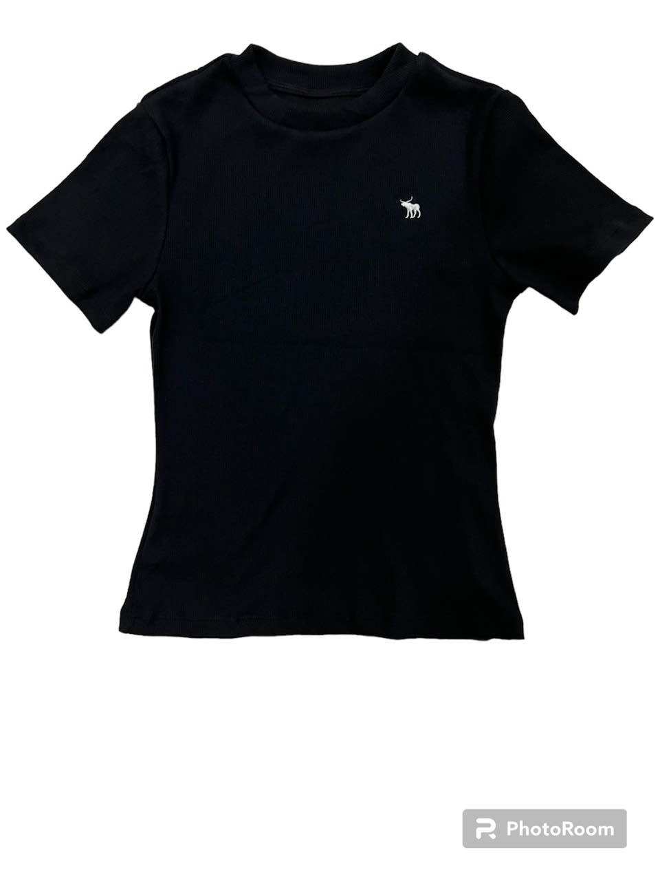 Áo thun nữ form basic chất thun gân tăm cotton