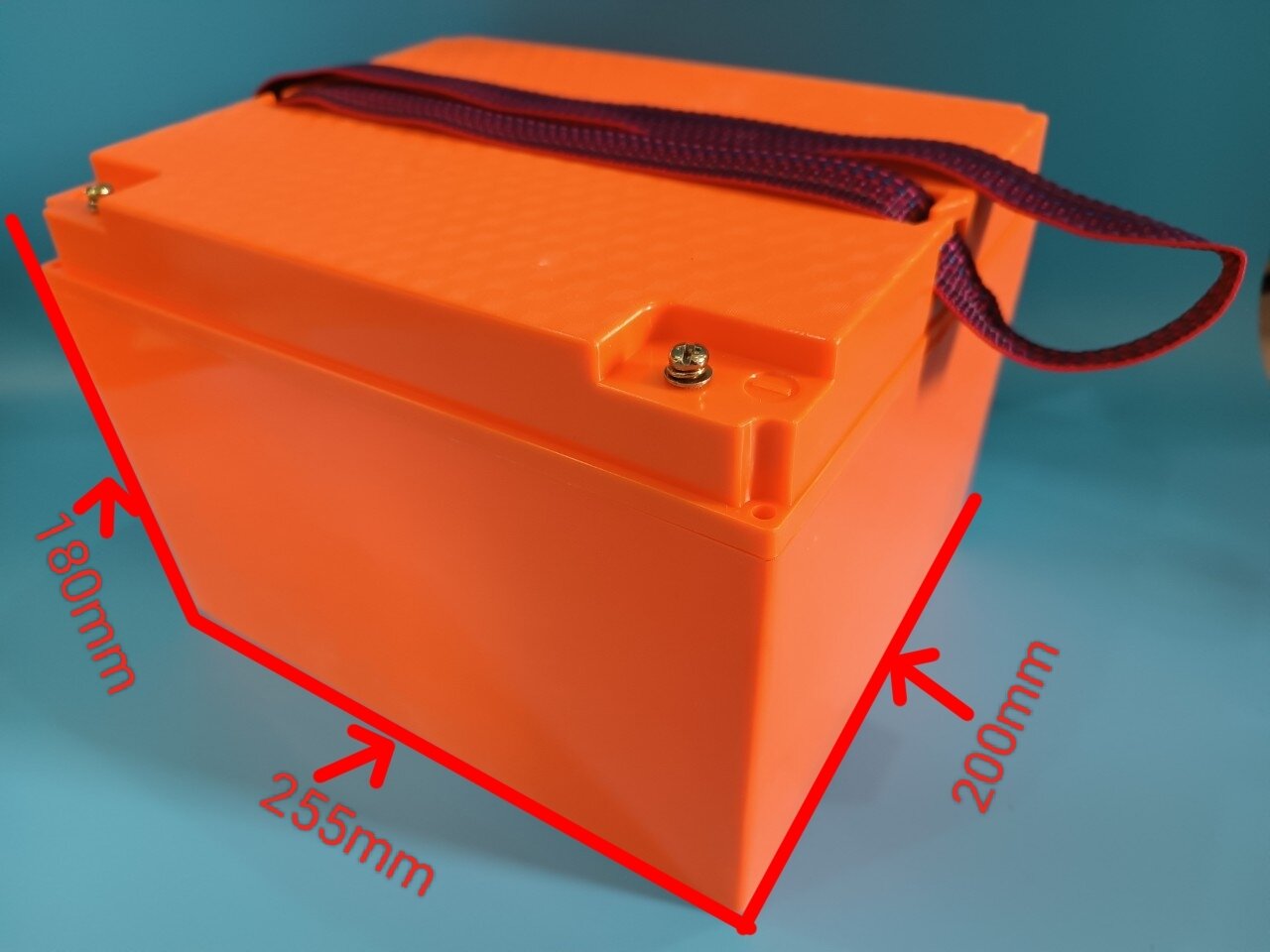 Hộp đựng pin lithium 255mmx200mmx180mm