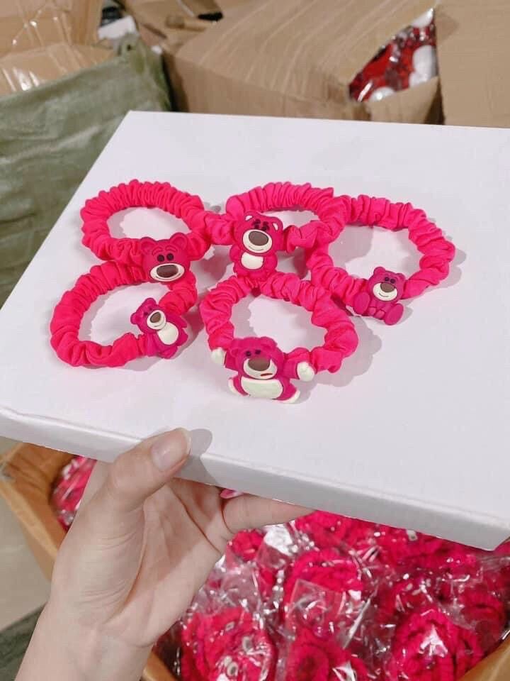 Set 5 scrunchies nhún gấu los to