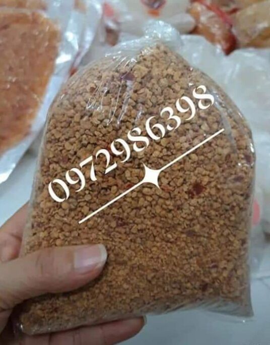 Muối tôm Tây Ninh (Loại 1 siêu cay, siêu ngon dạng hạt)
