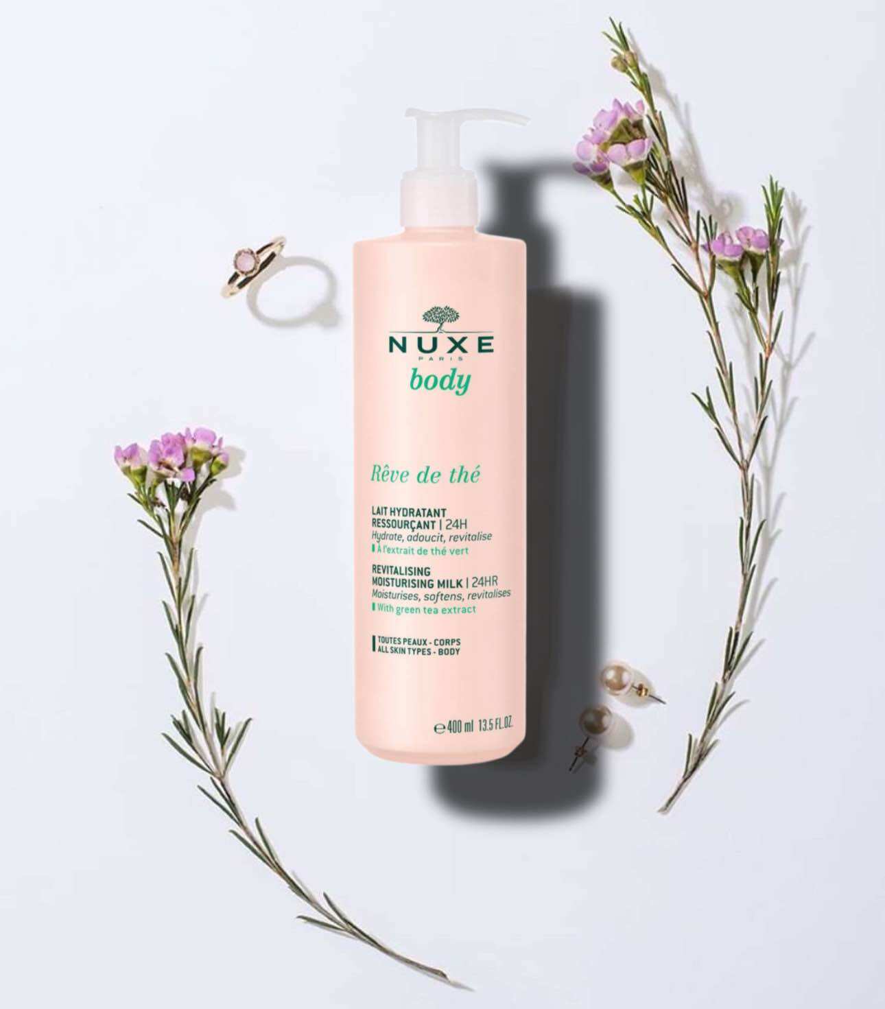 Dưỡng thể Nuxe nội địa Pháp siêu dưỡng da 400ML