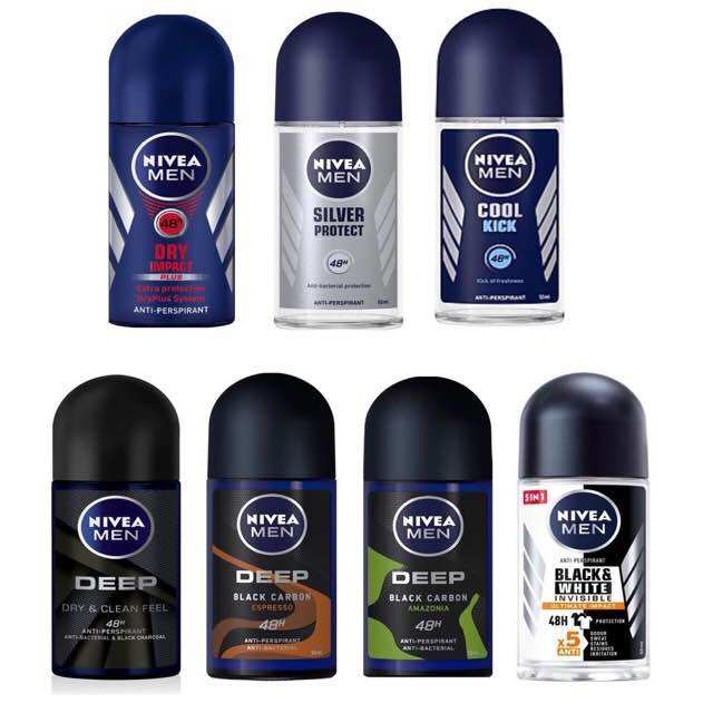 Lăn ngăn mùi nivea men 48h-50ml
