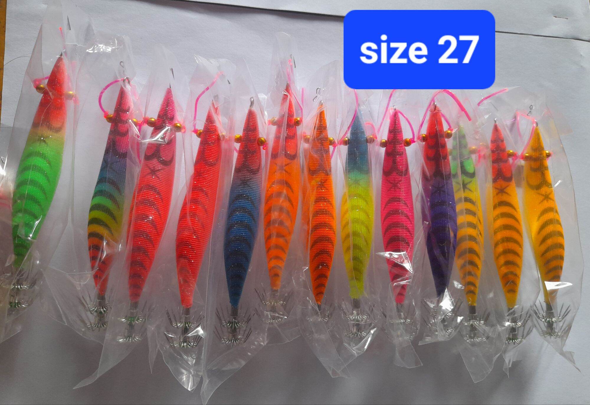 Tôm câu mực size 27.combo 10 con 100k