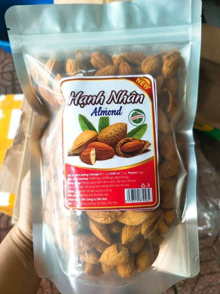 Hạnh nhân rang bơ gói 500gr
