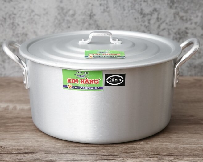 Nồi nhôm kim hằng chính hãng size 16 18 20 22