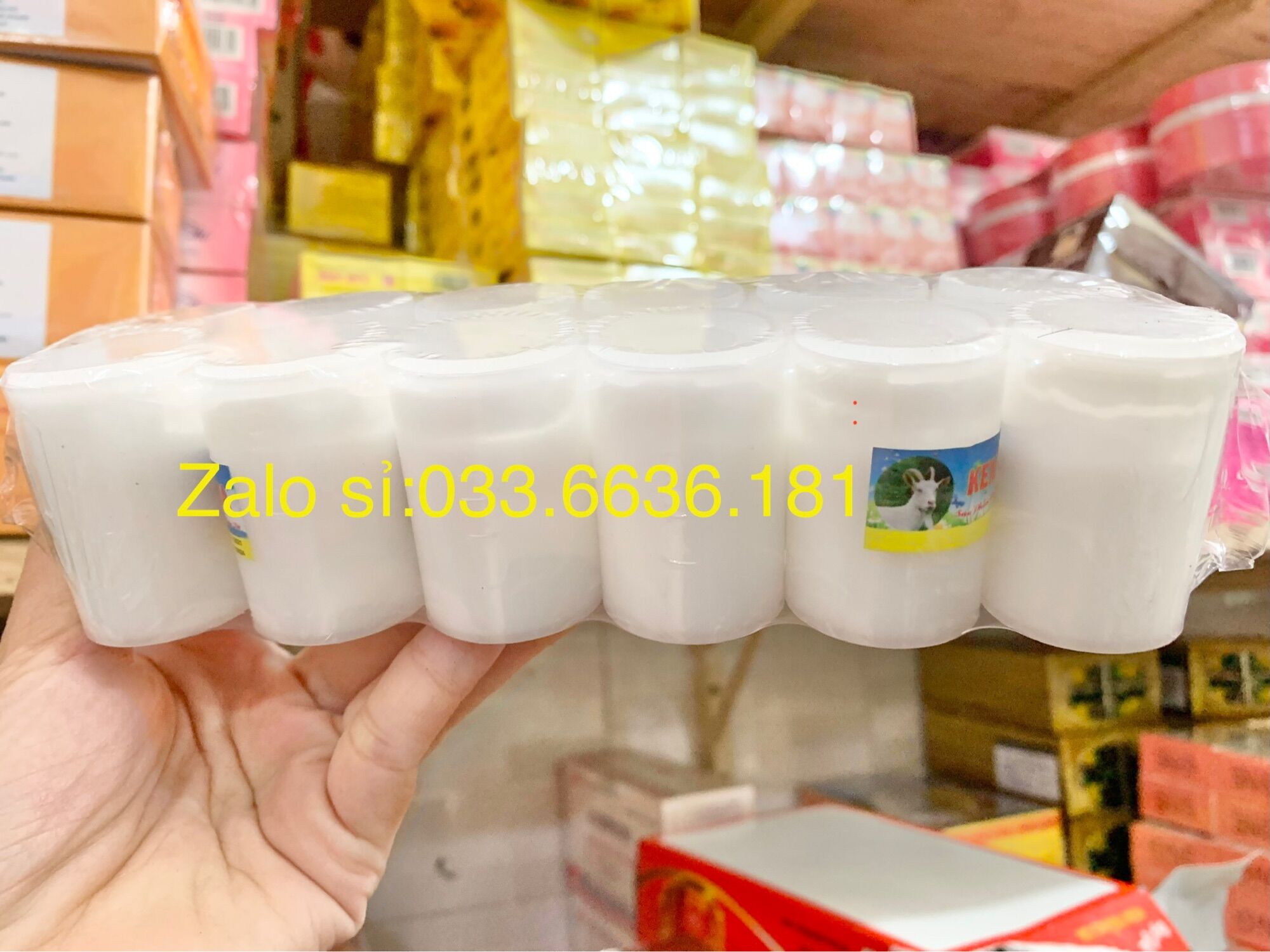 Sỉ lố 12 hủ kem chua