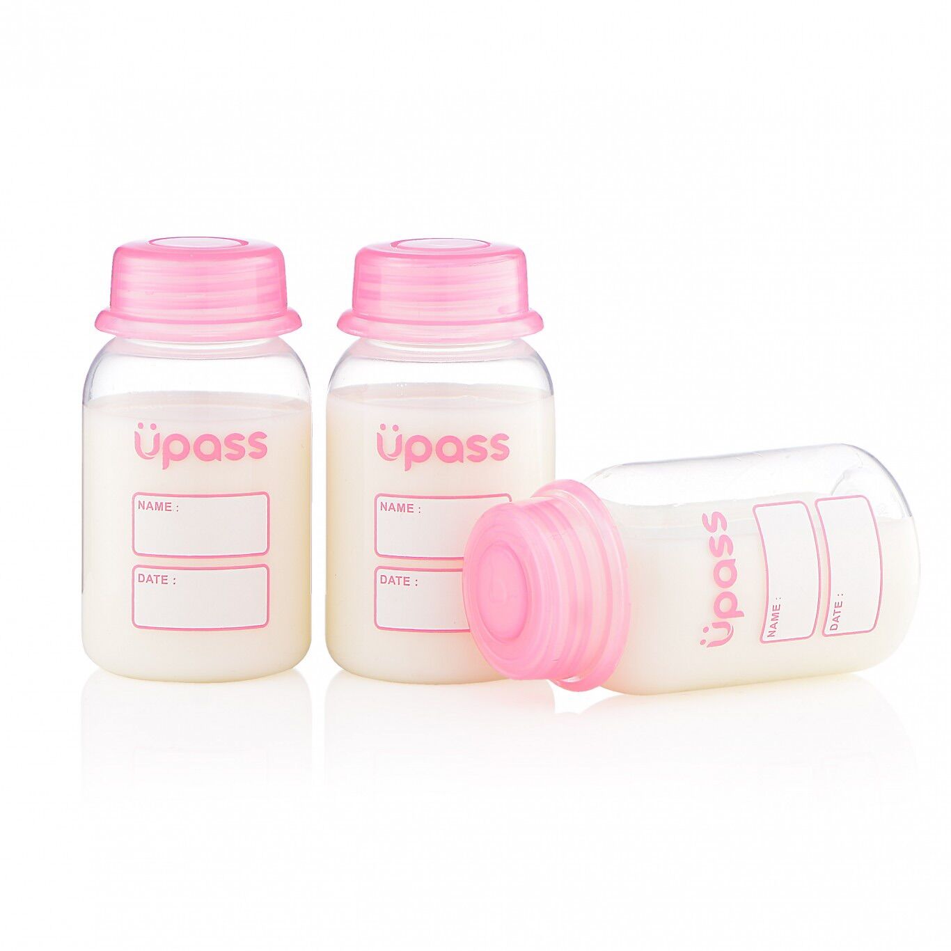 Bình trữ sữa 125ml (bộ 3 bình) Fatzbaby UP0101W