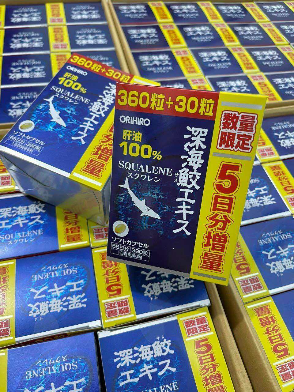 Sụn vi ca mập Orihiro squalene Nhật Bản 390 viên