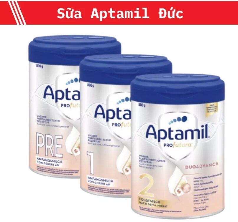 Sữa Aptamil PROFUTURA Pre - 1 - 2 nội địa Đức