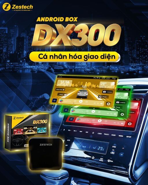 Android Box Zestech DX300 dành cho Ô Tô - Biến Màn hình Zin Thành Màn Hình Android