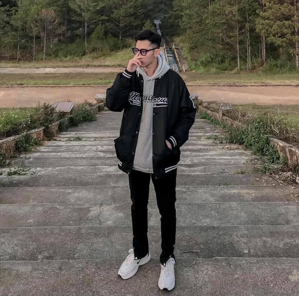 Áo khoác gió bomber cá tính