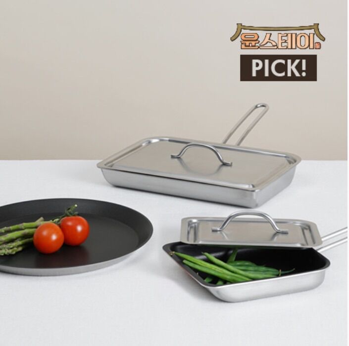 [HCM]Chảo Vuông Edelkochen Kyoza 3 lớp size 18cm