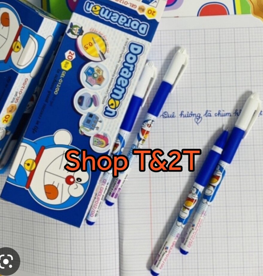 Bút gel Doraemon TL Gel-012/Do (Hộp 20 cây)