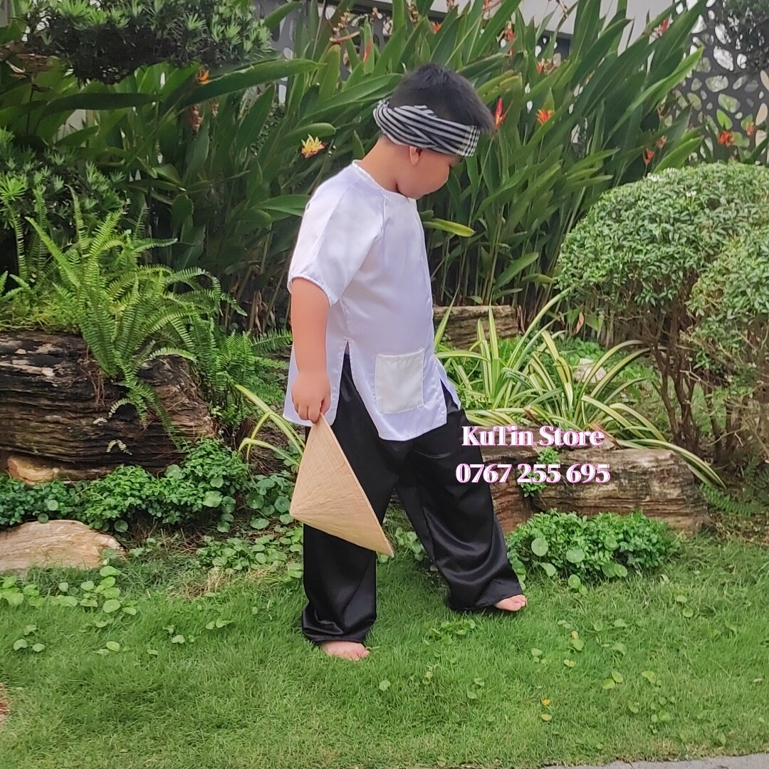 Khăn rằn - Phụ kiện bà ba