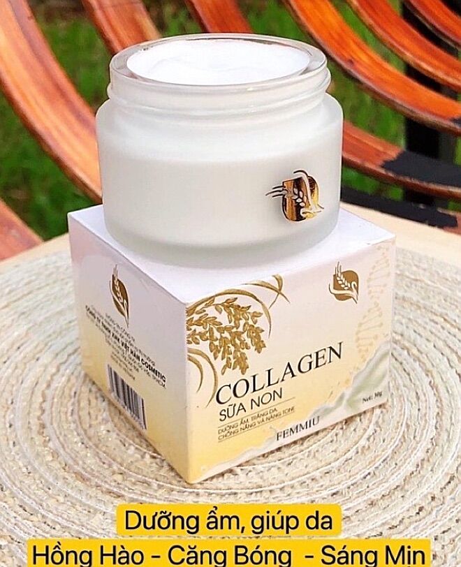 Kem Collagen sữa non Femmiu chính hãng