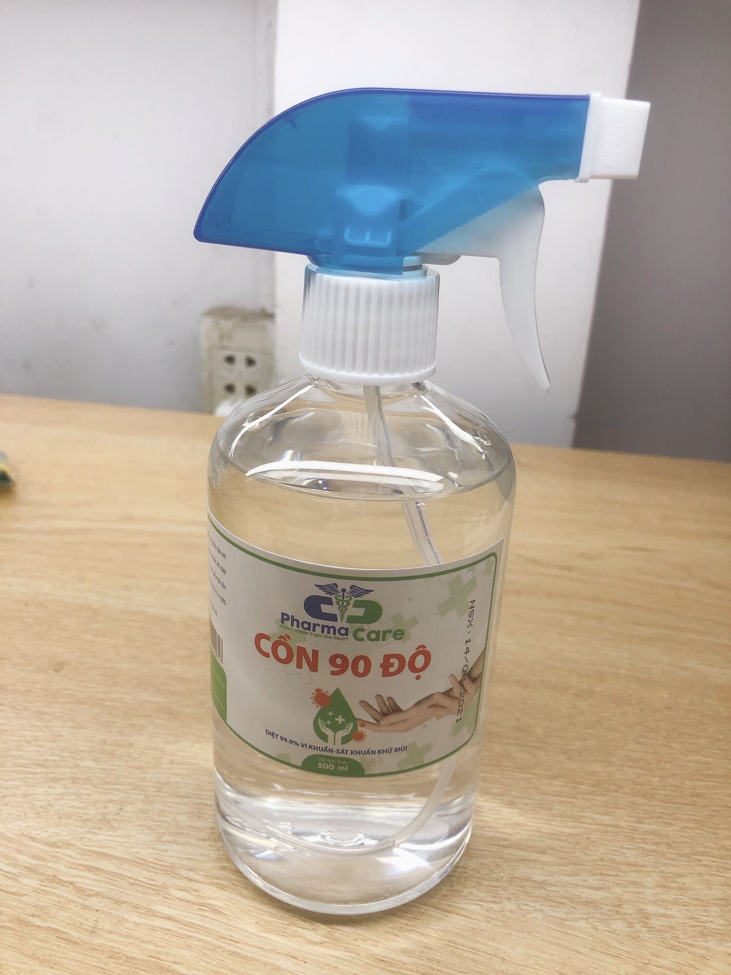 Cồn phrama care 90 độ 500ml