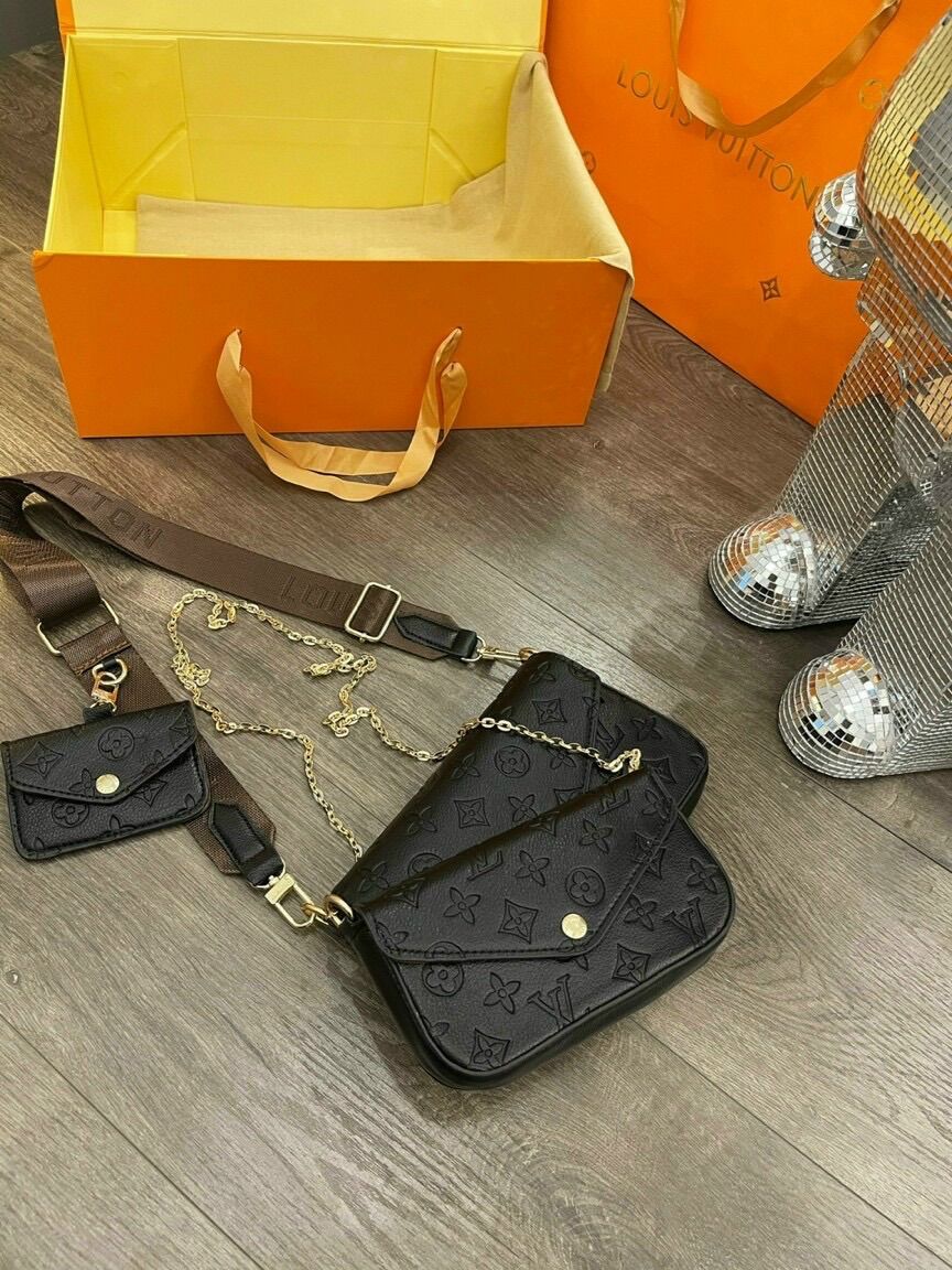 Set 3 chi tiết túi đeo chéo eo vì