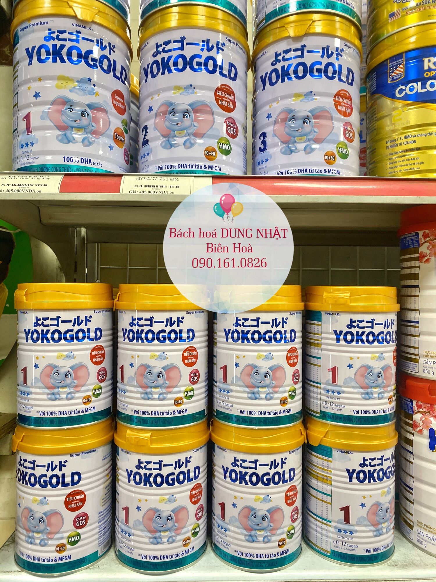 Sữa bột Vinamilk YoKo số 1 (0-12 tháng) 850g hsd 12/2023