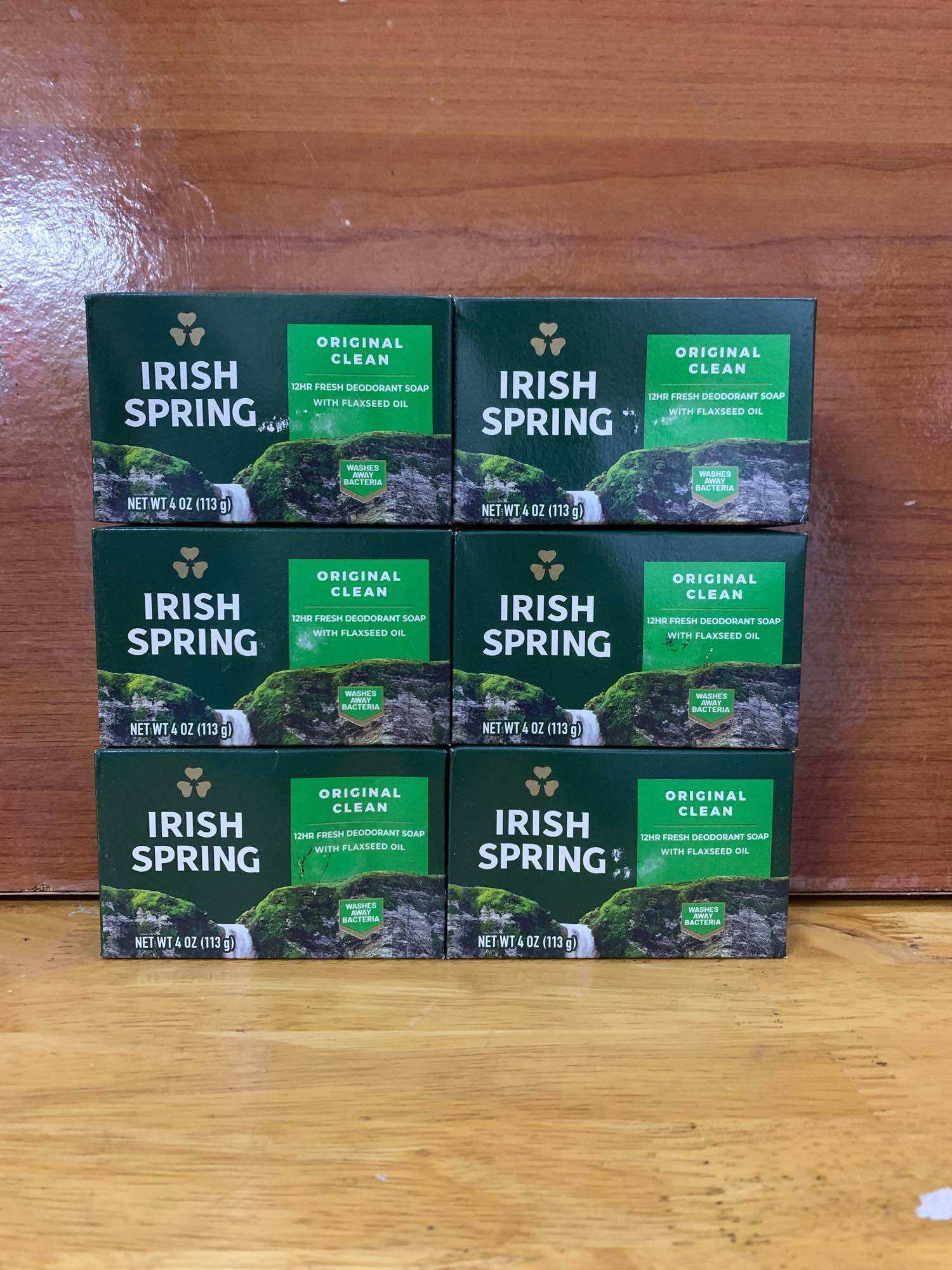 [HCM]Combo 6 cục xà phòng Irish Spring 113gr-Mỹ