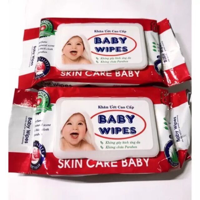 Khăn giấy ướt Baby wipe 80 miếng