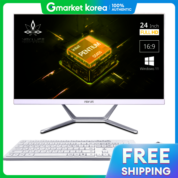 Byulife All-In-One Pc 24-Inch Intel G5400 Win11 Ap-H110-G54 16Gb/1Tb Wireless Keyboard Mouse Pad Giá 12,903,750 Đồng*Miễn phí vận chuyển
