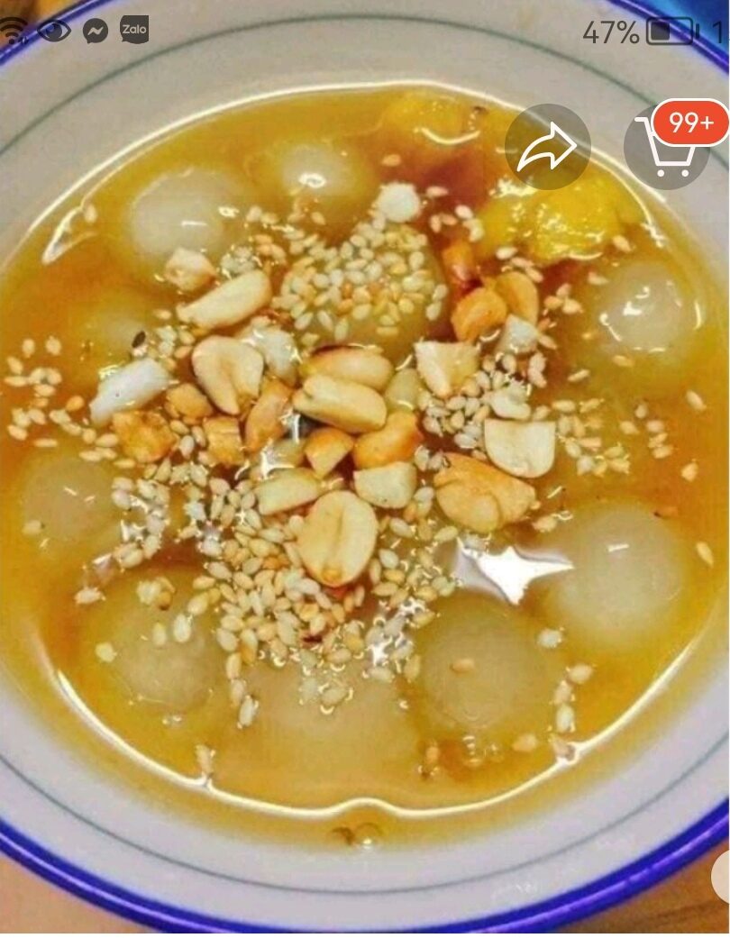 1KG BỘT LỌC  TƯƠI  NHÂN DỪA (ĐẶC SẢN HUẾ )