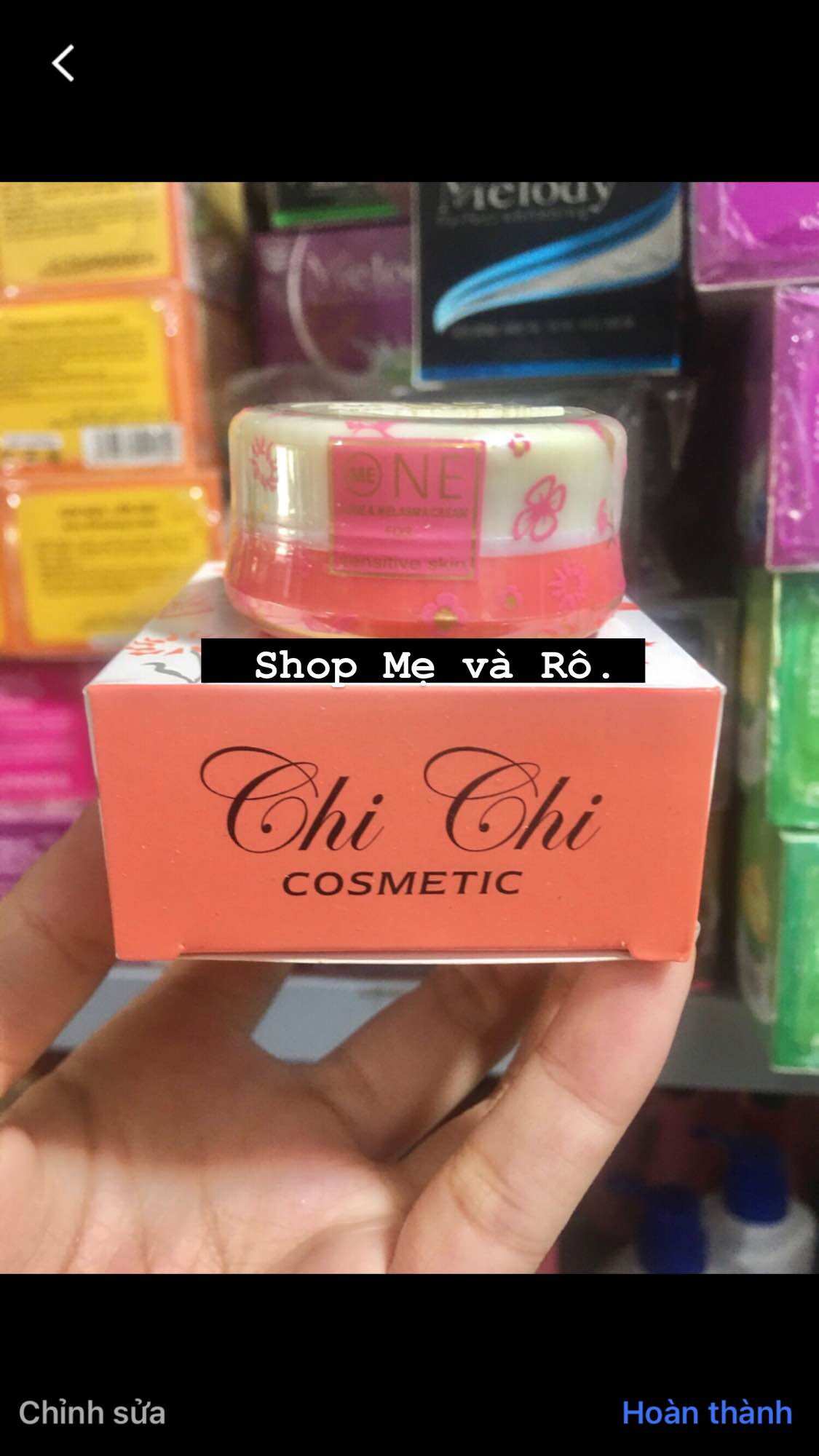 Lẻ 1 hủ kem one chi chi dưỡng trắng da hủ 4gram (chính hãng-việt nam)