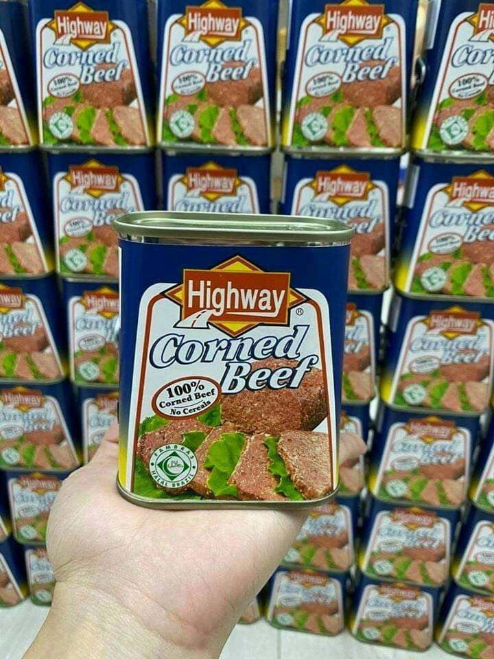 THỊT BÒ ĐÓNG HỘP HẢO HẠNG MỸ HIGHWAY CORNED BEEF 340gr - Mỹ