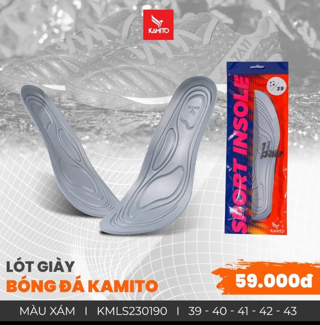 Lót Giầy Bóng Đá Kamito (mẫu 2022_2023)