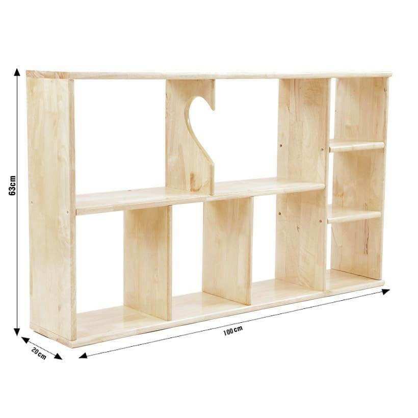 🔥miễn ship🔥 giá sách kệ sách treo tường bằng gỗ tự nhiên
